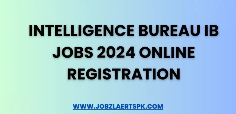 Intelligence Bureau IB Jobs 2024 Online Registration